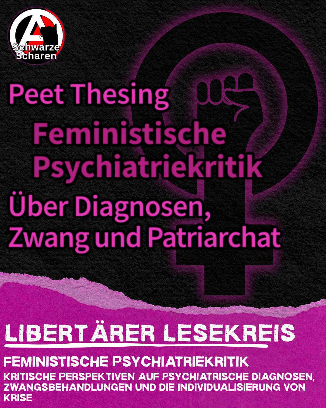 Libertärer Lesekreis – Feministische Psychiatriekritik